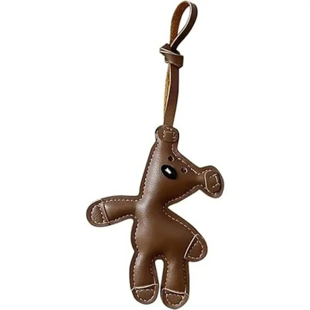 Teddy Bears Key Charms Cute Bear Charm for Purse Handbags Bag Accessories Cars